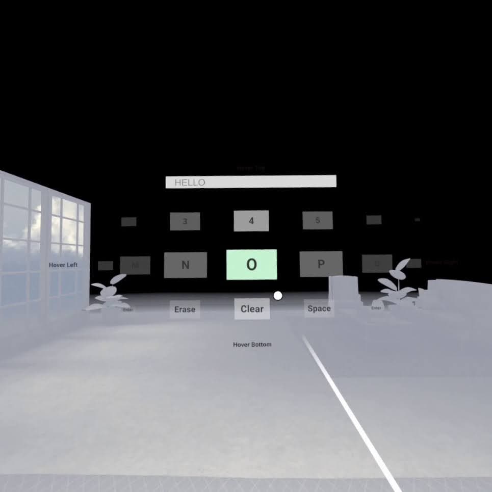Scroll Select Authentication in VR